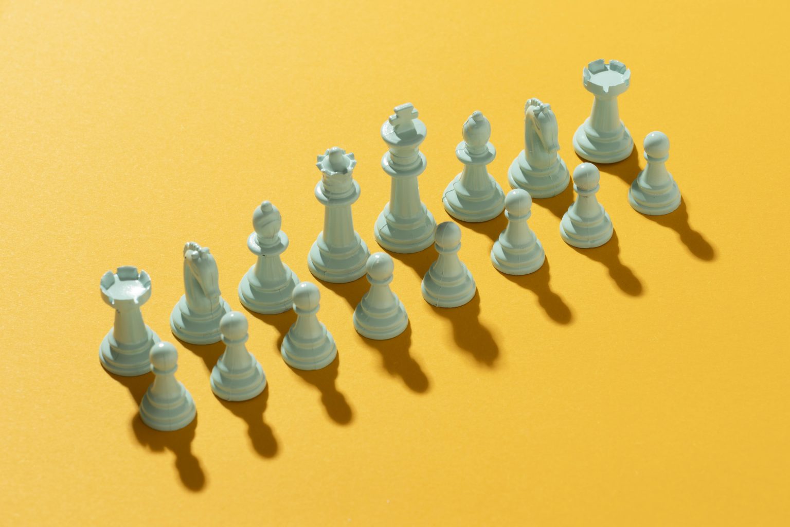 white-team-chess-yellow-background